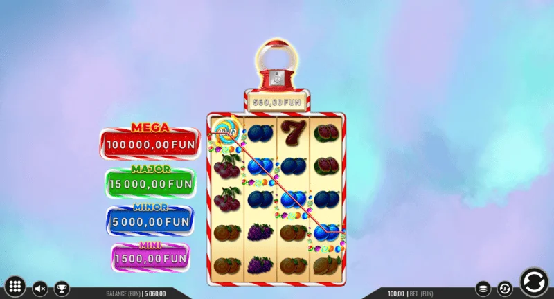 Sweet Candy Cash Stash - cash collector en acción